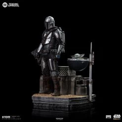 Iron Studios Star Wars: The Mandalorian - Din Djarin & Din Grogu 1/10 Scale Statue -Toy Store din djarin and din grogu star wars gallery 654179f0aeccd