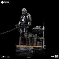 Iron Studios Star Wars: The Mandalorian - Din Djarin & Din Grogu 1/10 Scale Statue -Toy Store din djarin and din grogu star wars gallery 654179f0ebd1b