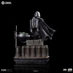Iron Studios Star Wars: The Mandalorian - Din Djarin & Din Grogu 1/10 Scale Statue -Toy Store din djarin and din grogu star wars gallery 654179f1af44b