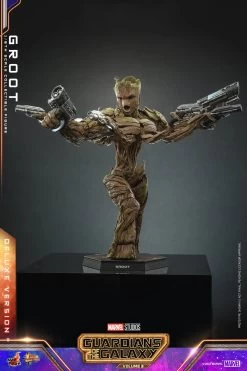 Hot Toys Guardians Of The Galaxy Vol 3 - Groot 1/6 Scale Deluxe Figure -Toy Store groot deluxe version marvel gallery 64529035d6eca