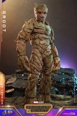 Hot Toys Guardians Of The Galaxy Vol 3 - Groot 1/6 Scale Deluxe Figure -Toy Store groot deluxe version marvel gallery 645290378f433