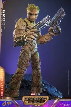 Hot Toys Guardians Of The Galaxy Vol 3 - Groot 1/6 Scale Deluxe Figure -Toy Store groot deluxe version marvel gallery 6452903814a50