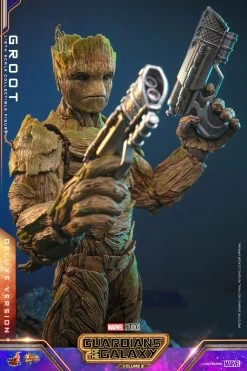 Hot Toys Guardians Of The Galaxy Vol 3 - Groot 1/6 Scale Deluxe Figure -Toy Store groot deluxe version marvel gallery 645290388bb1c