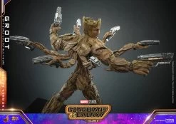 Hot Toys Guardians Of The Galaxy Vol 3 - Groot 1/6 Scale Deluxe Figure -Toy Store groot deluxe version marvel gallery 645290663bc3a