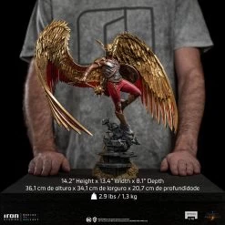 Iron Studios Black Adam - Hawkman 1/10 Scale Statue -Toy Store hawkman dc comics gallery 6384f5d90d9eb