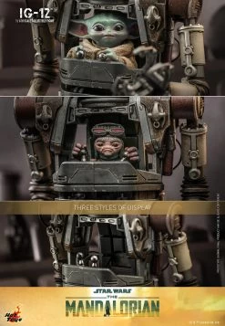 Hot Toys Star Wars: The Mandalorian - IG-12 1/6 Scale Figure -Toy Store ig 12 gallery 6490963469f6f