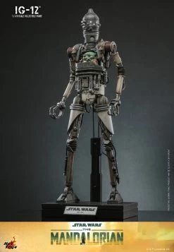 Hot Toys Star Wars: The Mandalorian - IG-12 1/6 Scale Figure -Toy Store ig 12 gallery 649096357ff4c