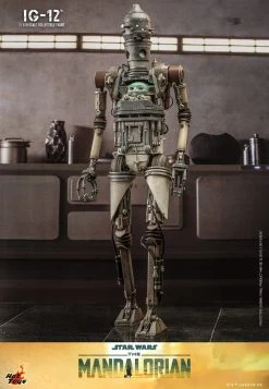 Hot Toys Star Wars: The Mandalorian - IG-12 1/6 Scale Figure -Toy Store ig 12 gallery 64909635eea21