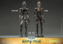 Hot Toys Star Wars: The Mandalorian - IG-12 1/6 Scale Figure -Toy Store ig 12 gallery 64909638be5b6