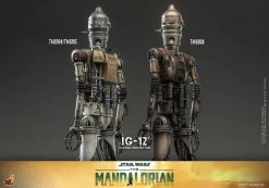 Hot Toys Star Wars: The Mandalorian - IG-12 1/6 Scale Figure -Toy Store ig 12 gallery 6490963963f53