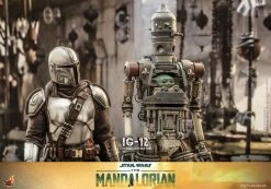 Hot Toys Star Wars: The Mandalorian - IG-12 1/6 Scale Figure -Toy Store ig 12 gallery 6490963aee482