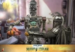 Hot Toys Star Wars: The Mandalorian - IG-12 1/6 Scale Figure -Toy Store ig 12 gallery 6490964f479ed