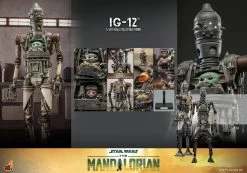 Hot Toys Star Wars: The Mandalorian - IG-12 1/6 Scale Figure -Toy Store ig 12 gallery 649096513f37b