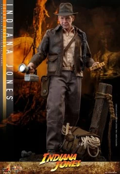 Hot Toys Indiana Jones And The Dial Of Destiny - Indiana Jones Deluxe 1/6 Scale Figure -Toy Store indiana jones deluxe version indiana jones gallery 649f428c47923