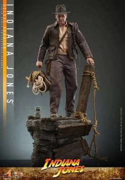 Hot Toys Indiana Jones And The Dial Of Destiny - Indiana Jones Deluxe 1/6 Scale Figure -Toy Store indiana jones deluxe version indiana jones gallery 649f428e2baeb