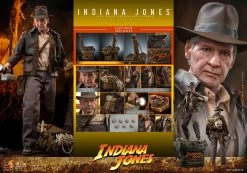 Hot Toys Indiana Jones And The Dial Of Destiny - Indiana Jones Deluxe 1/6 Scale Figure -Toy Store indiana jones deluxe version indiana jones gallery 649f42af30b52