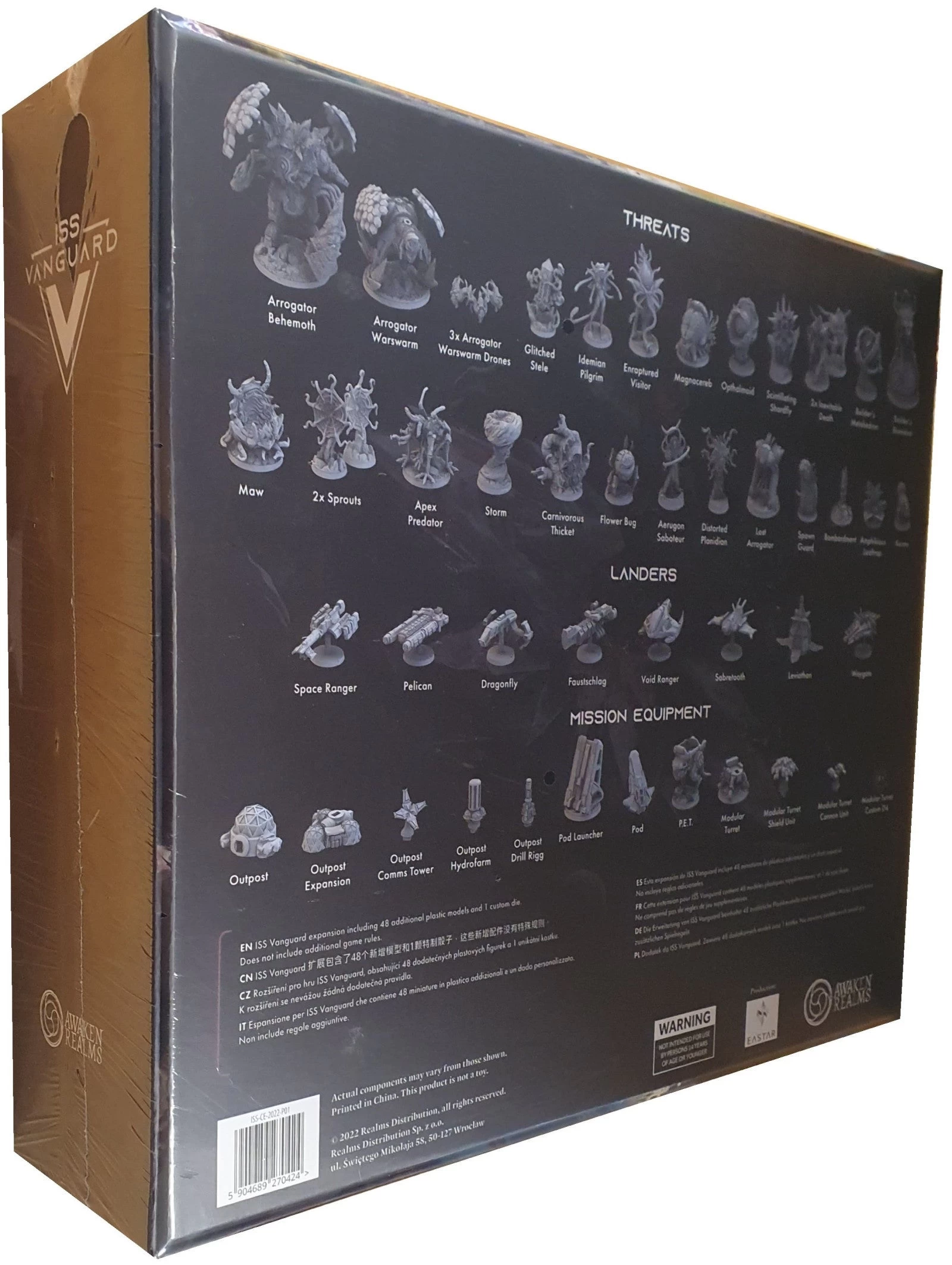 ISS Vanguard Close Encounters Miniatures Expansion 4 ISS Vanguard Close Encounters Miniatures Expansion - Image 2