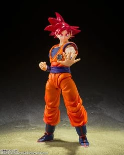 S.H.FIGUARTS Dragon Ball Super - Super Saiyan God Son Goku Saiyan God Of Virtue