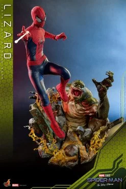 Hot Toys Spider-Man: No Way Home - Lizard 1/6 Scale Base Diorama -Toy Store lizard diorama base marvel gallery 6414d63a9a7d6
