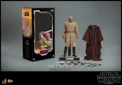 Hot Toys Star Wars Episode II: Attack Of The Clones - Mace Windu 1/6 Scale Figure -Toy Store mace windu star wars gallery 63af1a52954aa