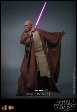 Hot Toys Star Wars Episode II: Attack Of The Clones - Mace Windu 1/6 Scale Figure -Toy Store mace windu star wars gallery 63af1a542b145