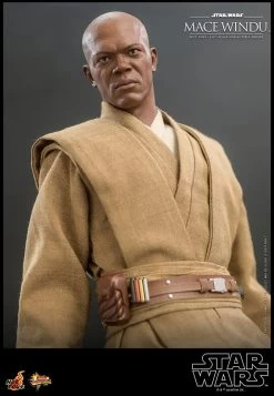 Hot Toys Star Wars Episode II: Attack Of The Clones - Mace Windu 1/6 Scale Figure -Toy Store mace windu star wars gallery 63af1a570ee56