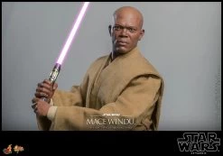 Hot Toys Star Wars Episode II: Attack Of The Clones - Mace Windu 1/6 Scale Figure -Toy Store mace windu star wars gallery 63af1a87d5581