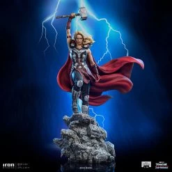 Iron Studios Thor: Love And Thunder - Mighty Thor (Jane Foster) 1/10 Scale Statue -Toy Store mighty thor jane foster avatar gallery 63d8590637bce
