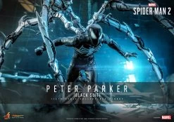 Hot Toys Spider-Man 2 (Video Game) - Peter Parker (Black Suit) 1/6 Scale Figure