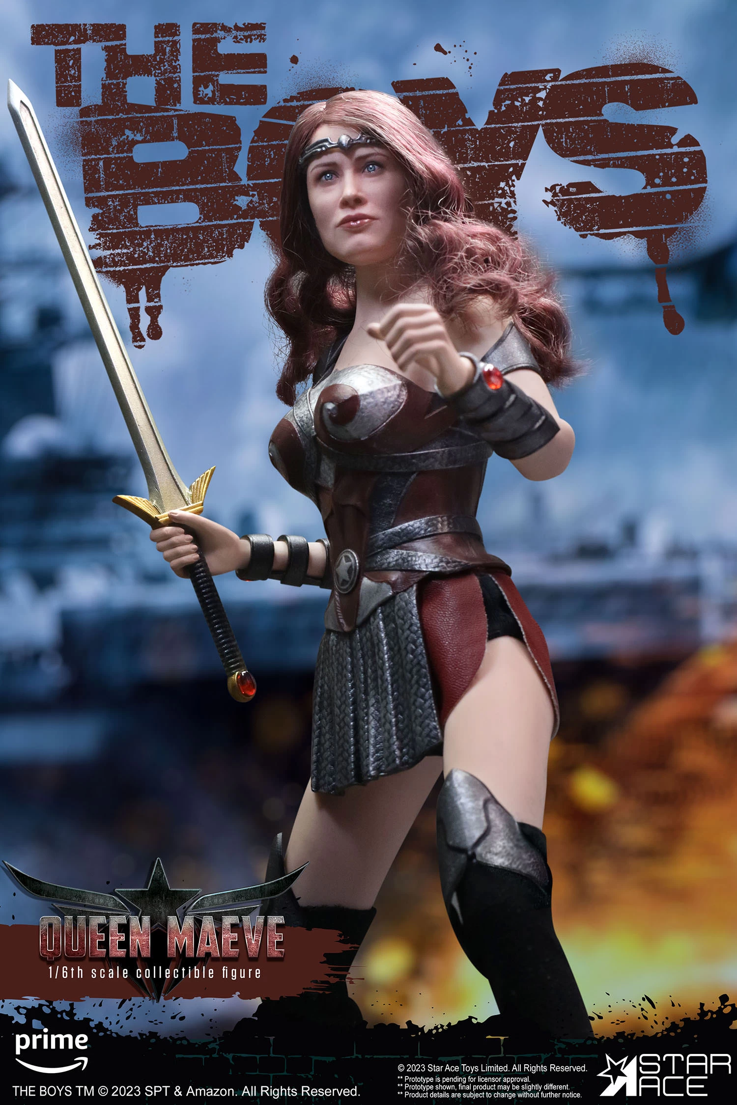 The Boys - Queen Maeve Deluxe 1/6 Scale Figure