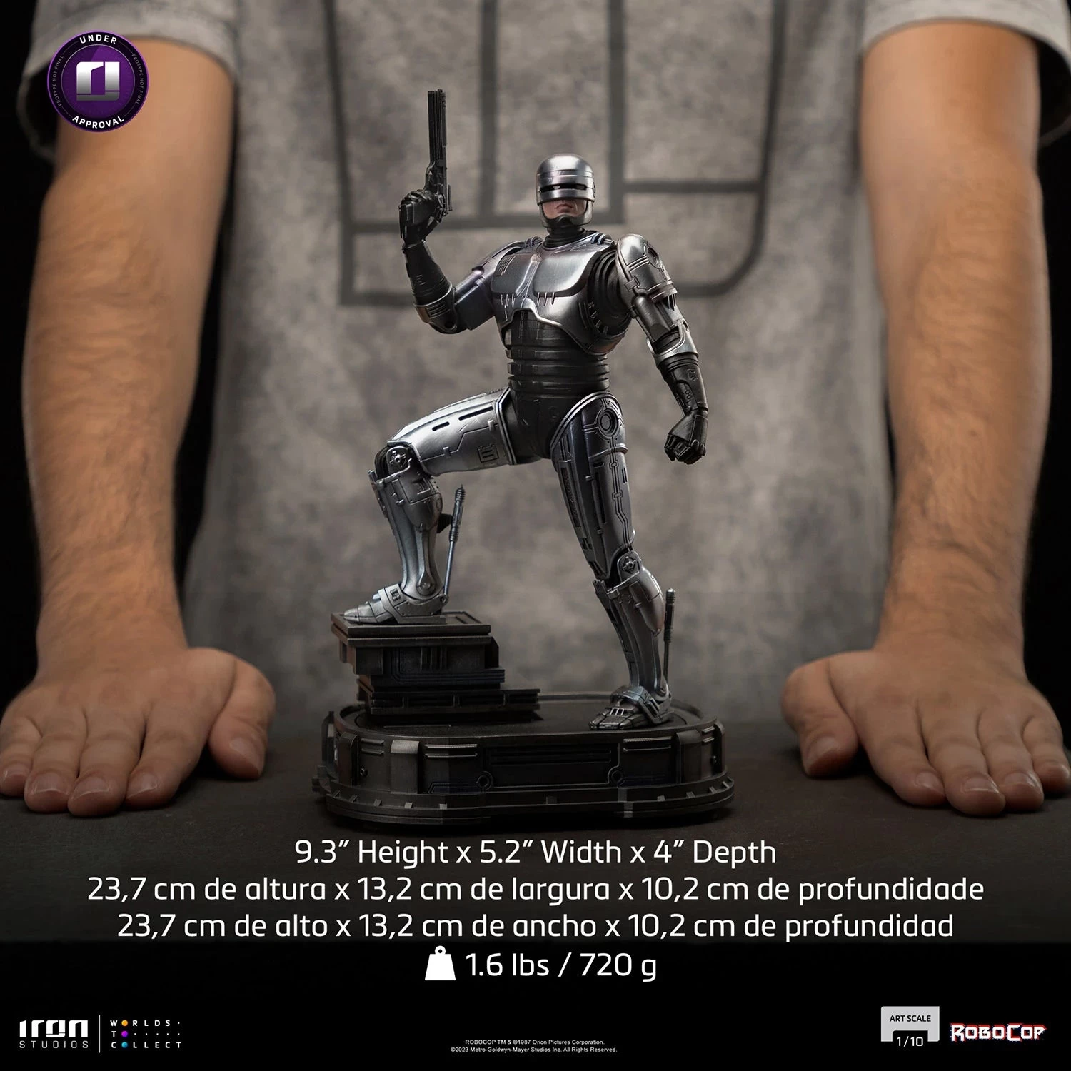 Iron Studios RoboCop - RoboCop 1/10 Scale Statue 11 Iron Studios RoboCop - RoboCop 1/10 Scale Statue - Image 9