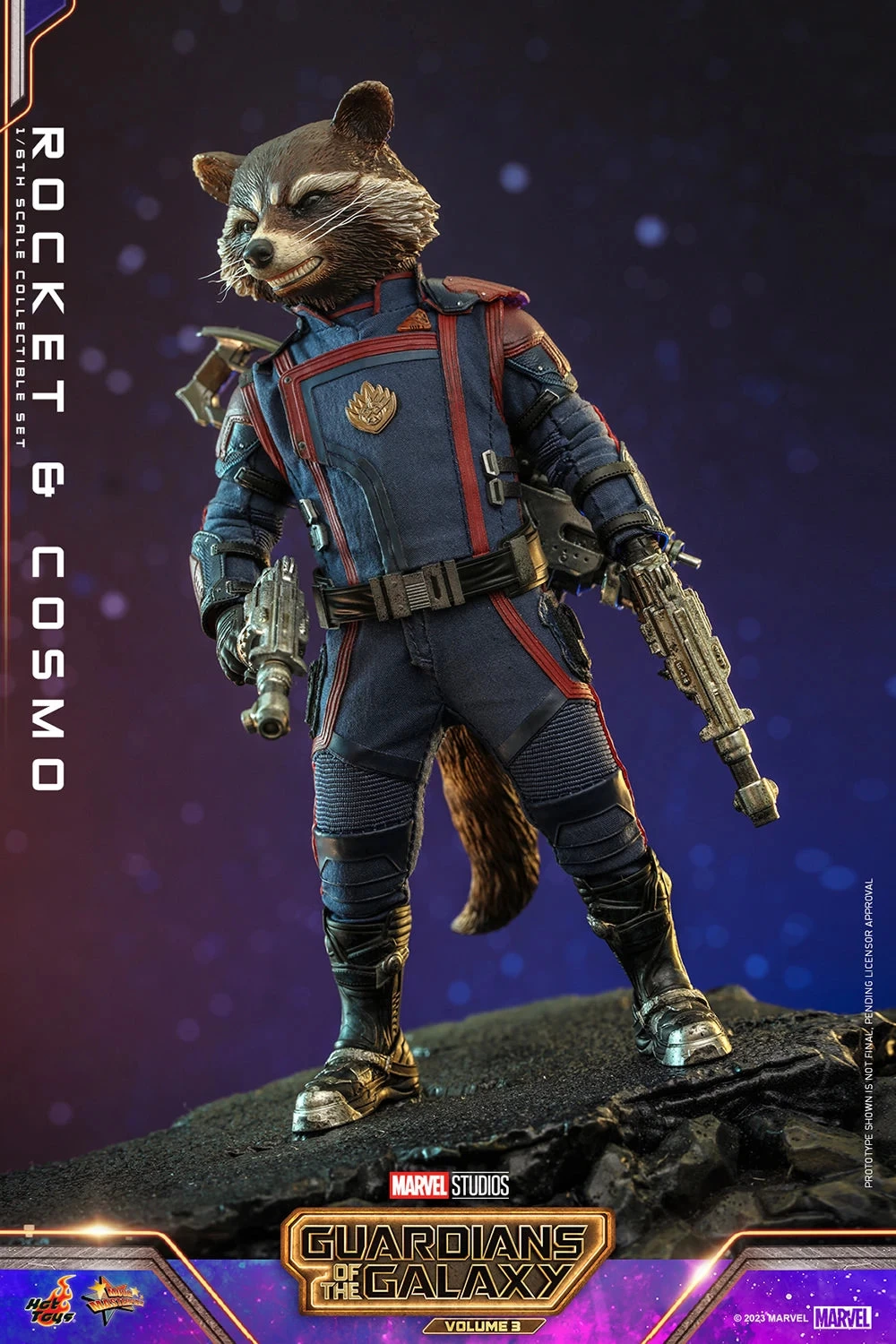 Hot Toys Guardians Of The Galaxy Vol 3 - Rocket And Cosmo 1/6 Scale Figures 8 Hot Toys Guardians Of The Galaxy Vol 3 - Rocket And Cosmo 1/6 Scale Figures - Image 6