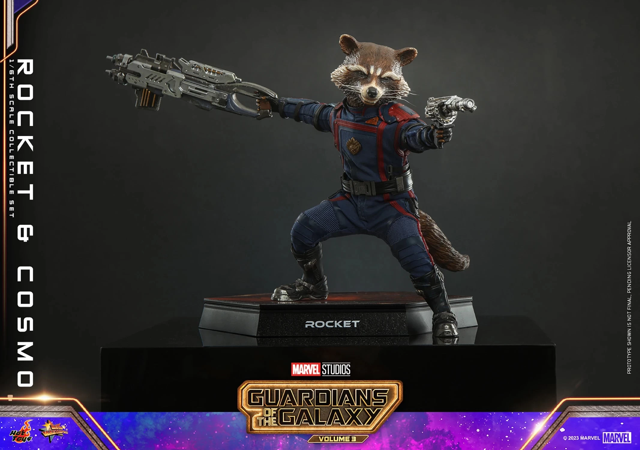 Hot Toys Guardians Of The Galaxy Vol 3 - Rocket And Cosmo 1/6 Scale Figures 11 Hot Toys Guardians Of The Galaxy Vol 3 - Rocket And Cosmo 1/6 Scale Figures - Image 9