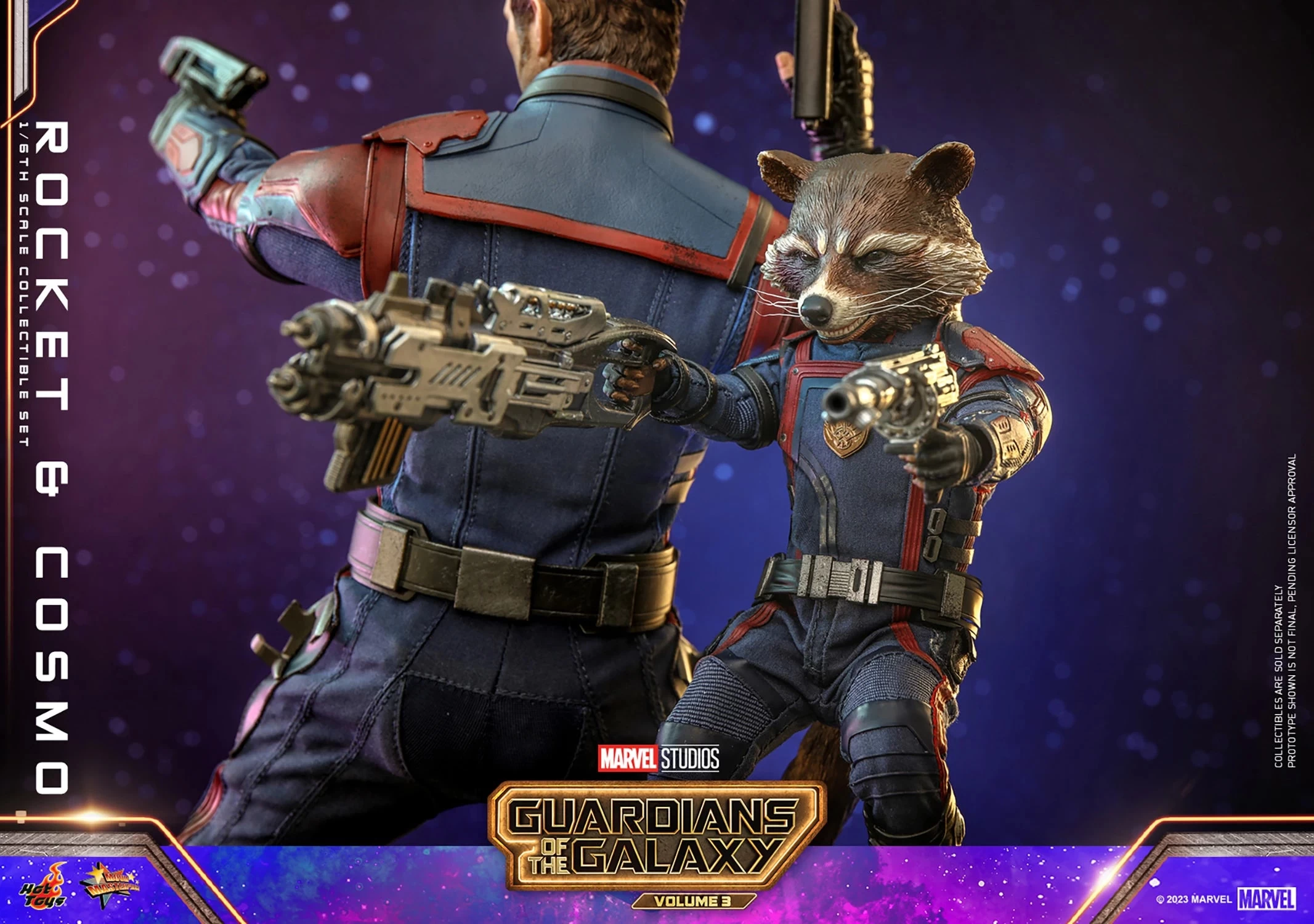 Hot Toys Guardians Of The Galaxy Vol 3 - Rocket And Cosmo 1/6 Scale Figures 14 Hot Toys Guardians Of The Galaxy Vol 3 - Rocket And Cosmo 1/6 Scale Figures - Image 12