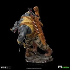 Iron Studios Teenage Mutant Ninja Turtles - Rocksteady 1/10 Scale Statue -Toy Store rocksteady teenage mutant ninja turtles gallery 63f9351a7f31b