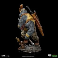 Iron Studios Teenage Mutant Ninja Turtles - Rocksteady 1/10 Scale Statue -Toy Store rocksteady teenage mutant ninja turtles gallery 63f9351b11ea7