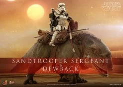 Hot Toys Star Wars - Sandtrooper Sergeant & Dewback 1/6 Scale Set