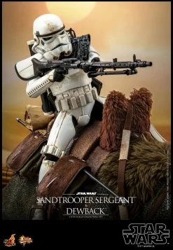Hot Toys Star Wars - Sandtrooper Sergeant & Dewback 1/6 Scale Set -Toy Store sandtrooper sergeant and dewback star wars gallery 64dfa0f35f803