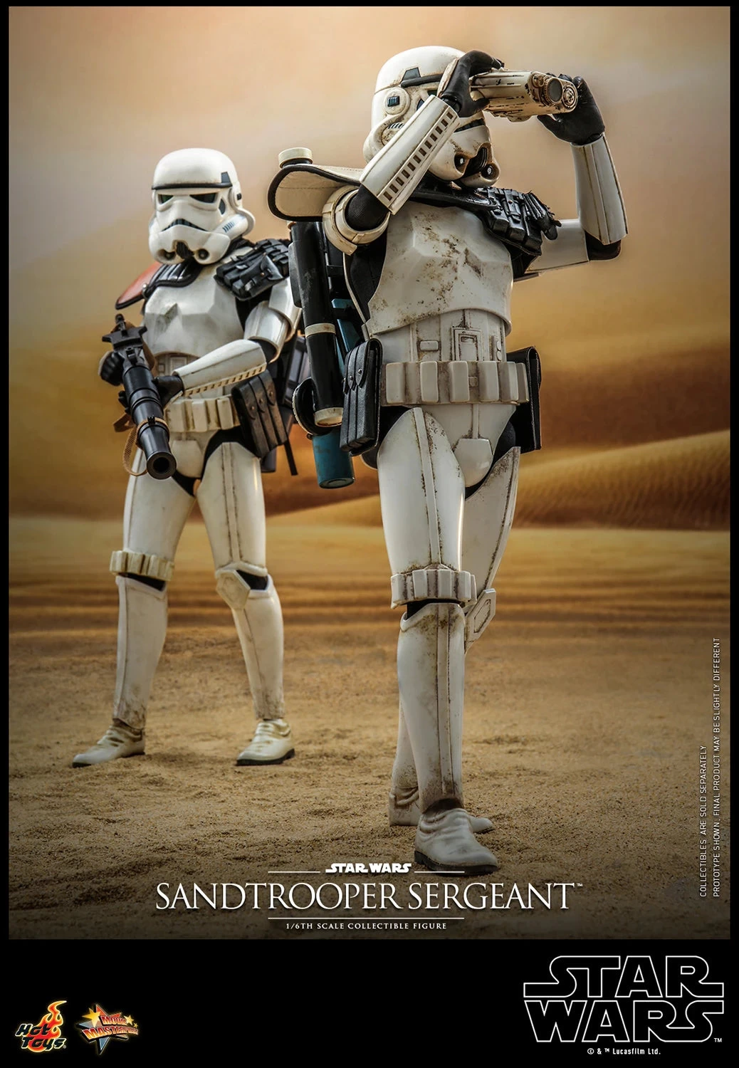 Hot Toys Star Wars Episode IV: A New Hope - Sandtrooper Sergeant 1/6 Scale Figure 11 Hot Toys Star Wars Episode IV: A New Hope - Sandtrooper Sergeant 1/6 Scale Figure - Image 9