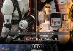Hot Toys Star Wars: Jedi Survivor - Scout Trooper Commander 1/6 Scale Figure -Toy Store scout trooper commander star wars gallery 644bf1fb9c2fe