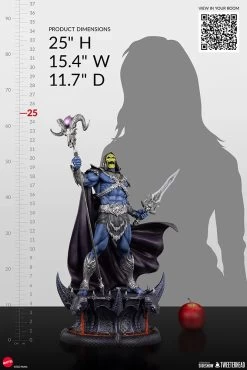 Masters Of The Universe - Skeletor Legends Maquette -Toy Store skeletor legends maquette tweeterhead masters of the universe gallery 63740d0140341