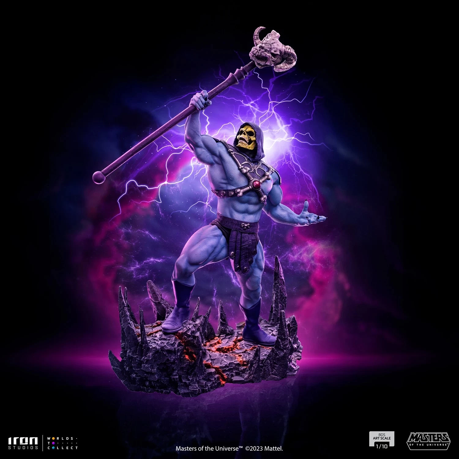 Iron Studios Masters Of The Universe - Skeletor Battle Diorama 1/10 Art Scale Statue 4 Iron Studios Masters Of The Universe - Skeletor Battle Diorama 1/10 Art Scale Statue - Image 2