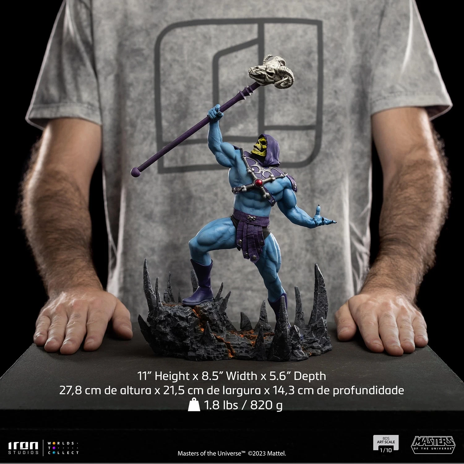 Iron Studios Masters Of The Universe - Skeletor Battle Diorama 1/10 Art Scale Statue 16 Iron Studios Masters Of The Universe - Skeletor Battle Diorama 1/10 Art Scale Statue - Image 14