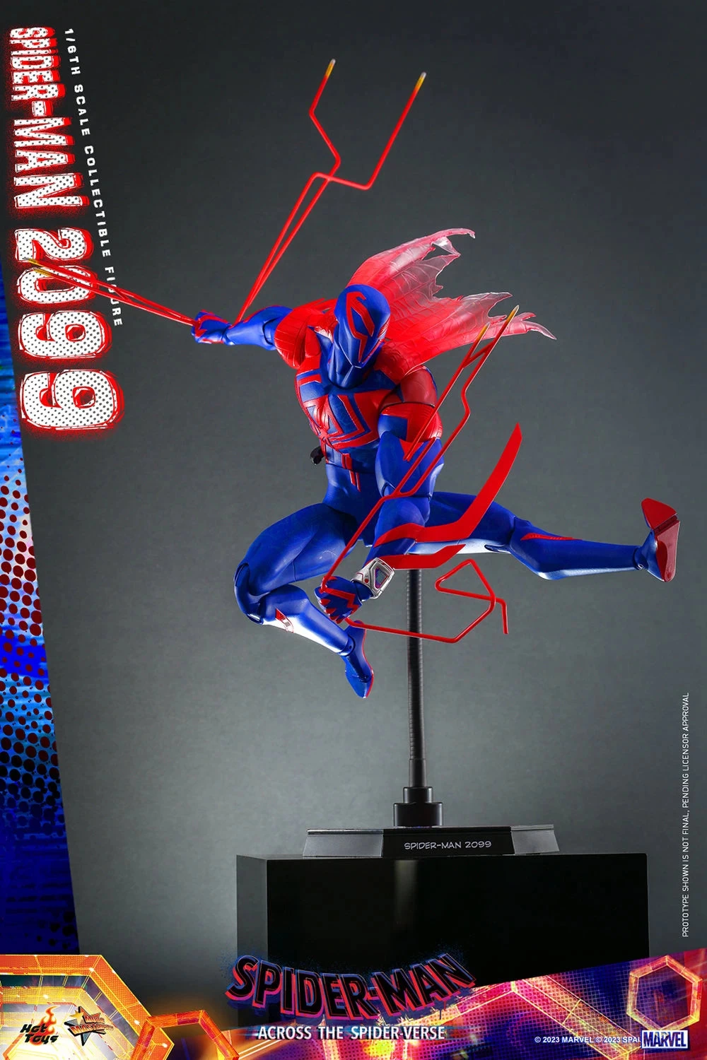 Hot Toys Spider-Man: Across The Spider-Verse - Spider-Man 2099 1/6 Scale Figure 11 Hot Toys Spider-Man: Across The Spider-Verse - Spider-Man 2099 1/6 Scale Figure - Image 9