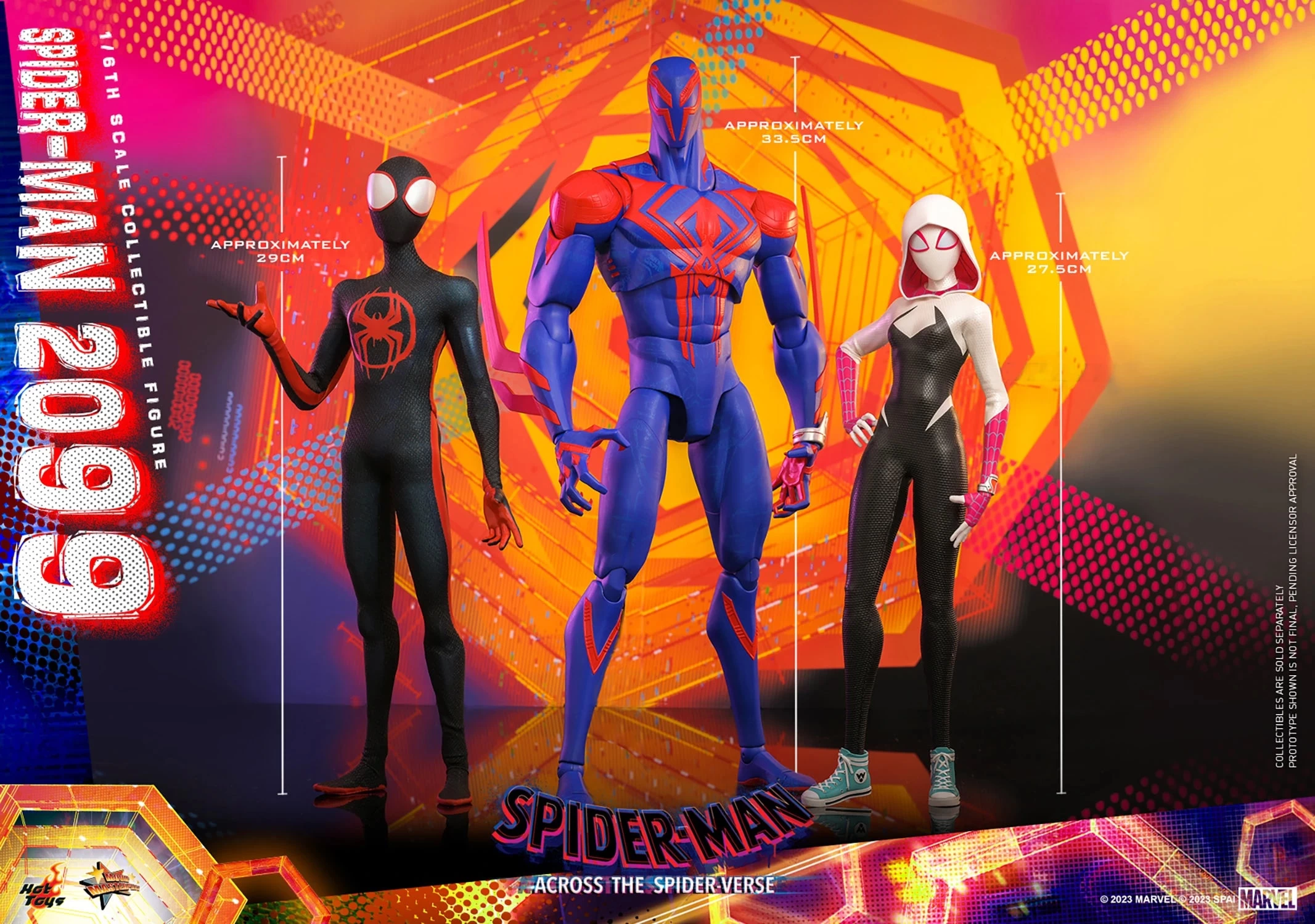 Hot Toys Spider-Man: Across The Spider-Verse - Spider-Man 2099 1/6 Scale Figure 20 Hot Toys Spider-Man: Across The Spider-Verse - Spider-Man 2099 1/6 Scale Figure - Image 18