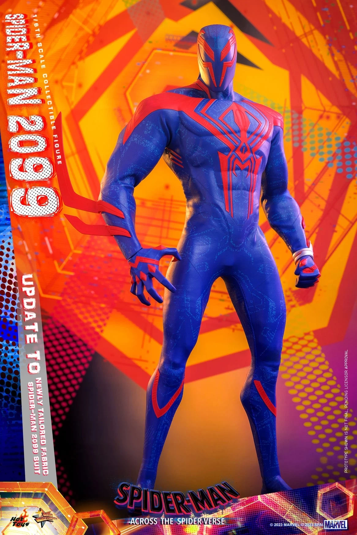 Hot Toys Spider-Man: Across The Spider-Verse - Spider-Man 2099 1/6 Scale Figure 3 Hot Toys Spider-Man: Across The Spider-Verse - Spider-Man 2099 1/6 Scale Figure