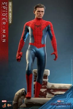 Hot Toys Spider-Man: No Way Home - Spider-Man (New Red & Blue Suit) Deluxe 1/6 Scale Figure -Toy Store spider man new red and blue suit deluxe version marvel gallery 639cb43019651