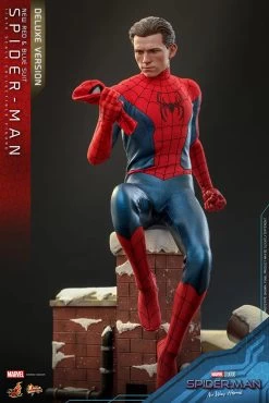 Hot Toys Spider-Man: No Way Home - Spider-Man (New Red & Blue Suit) Deluxe 1/6 Scale Figure -Toy Store spider man new red and blue suit deluxe version marvel gallery 639cb43079230