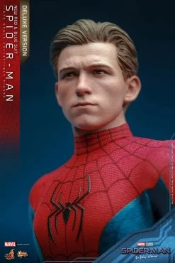 Hot Toys Spider-Man: No Way Home - Spider-Man (New Red & Blue Suit) Deluxe 1/6 Scale Figure -Toy Store spider man new red and blue suit deluxe version marvel gallery 639cb4658d5e9