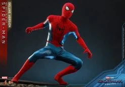 Hot Toys Spider-Man: No Way Home - Spider-Man (New Red & Blue Suit) Deluxe 1/6 Scale Figure -Toy Store spider man new red and blue suit deluxe version marvel gallery 639cb465eefd2